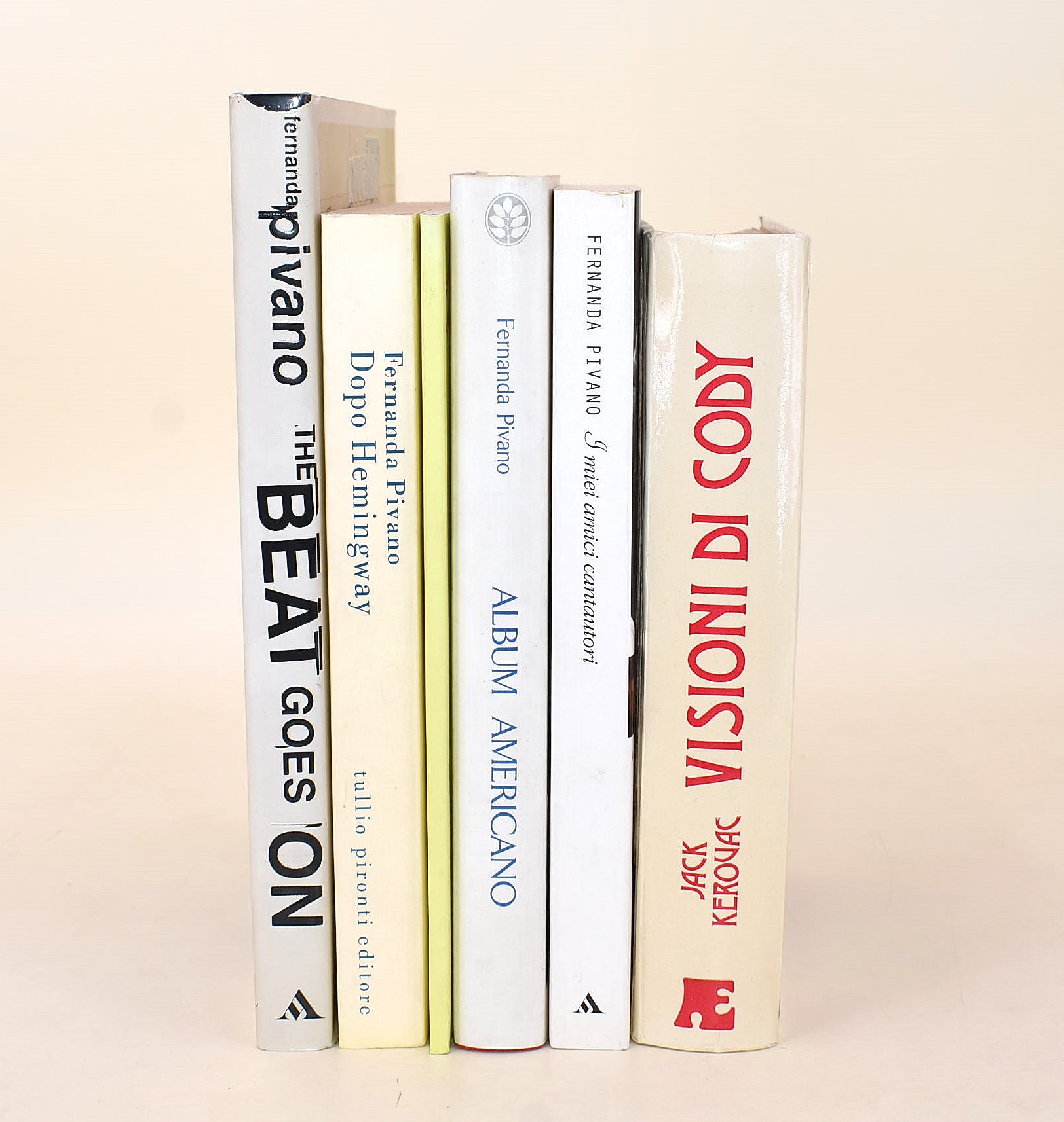 6 volumi di o con Fernanda Pivano