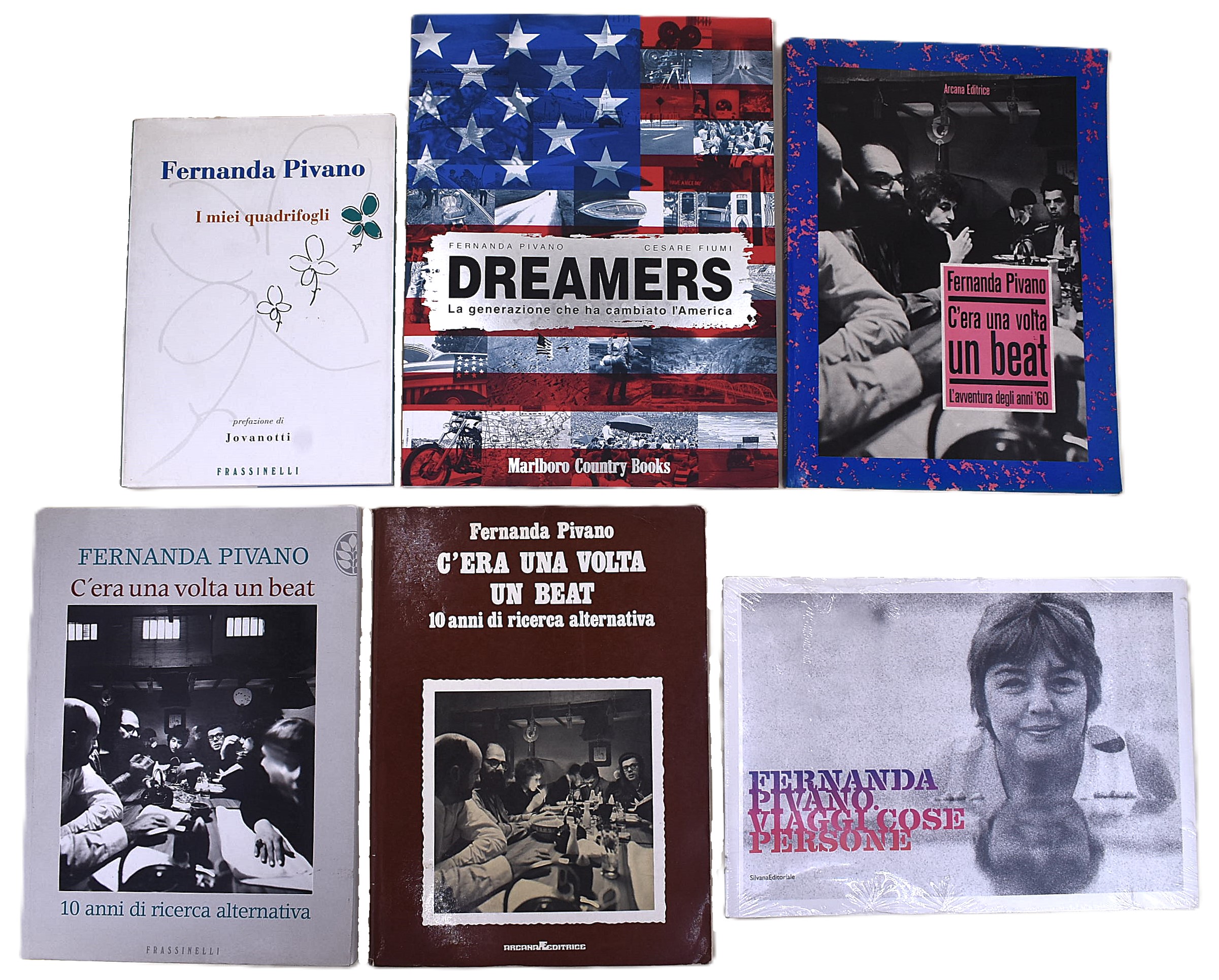 6 volumi in-4° di Fernanda Pivano