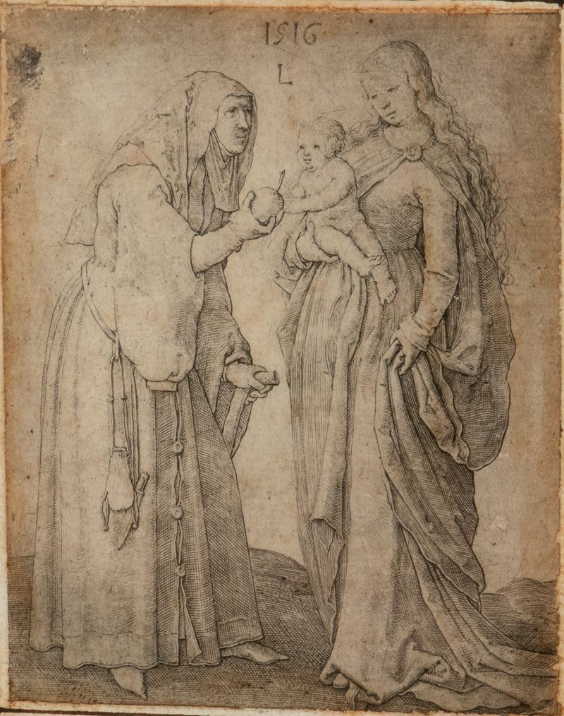 La Vergine con il Bambino e sant’Anna