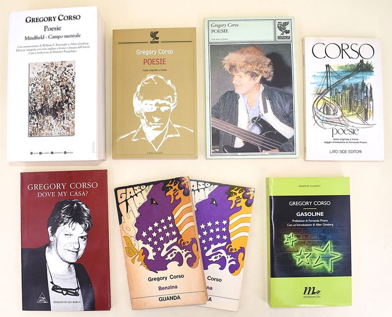 9 volumi di Gregory Corso