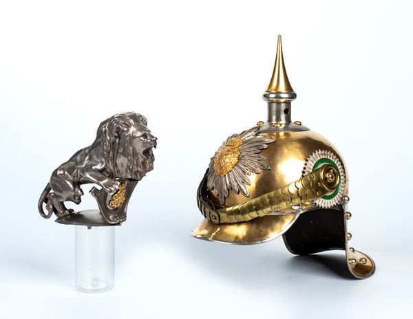 Saxony, Garde Reiter helmet, with lion (copy)