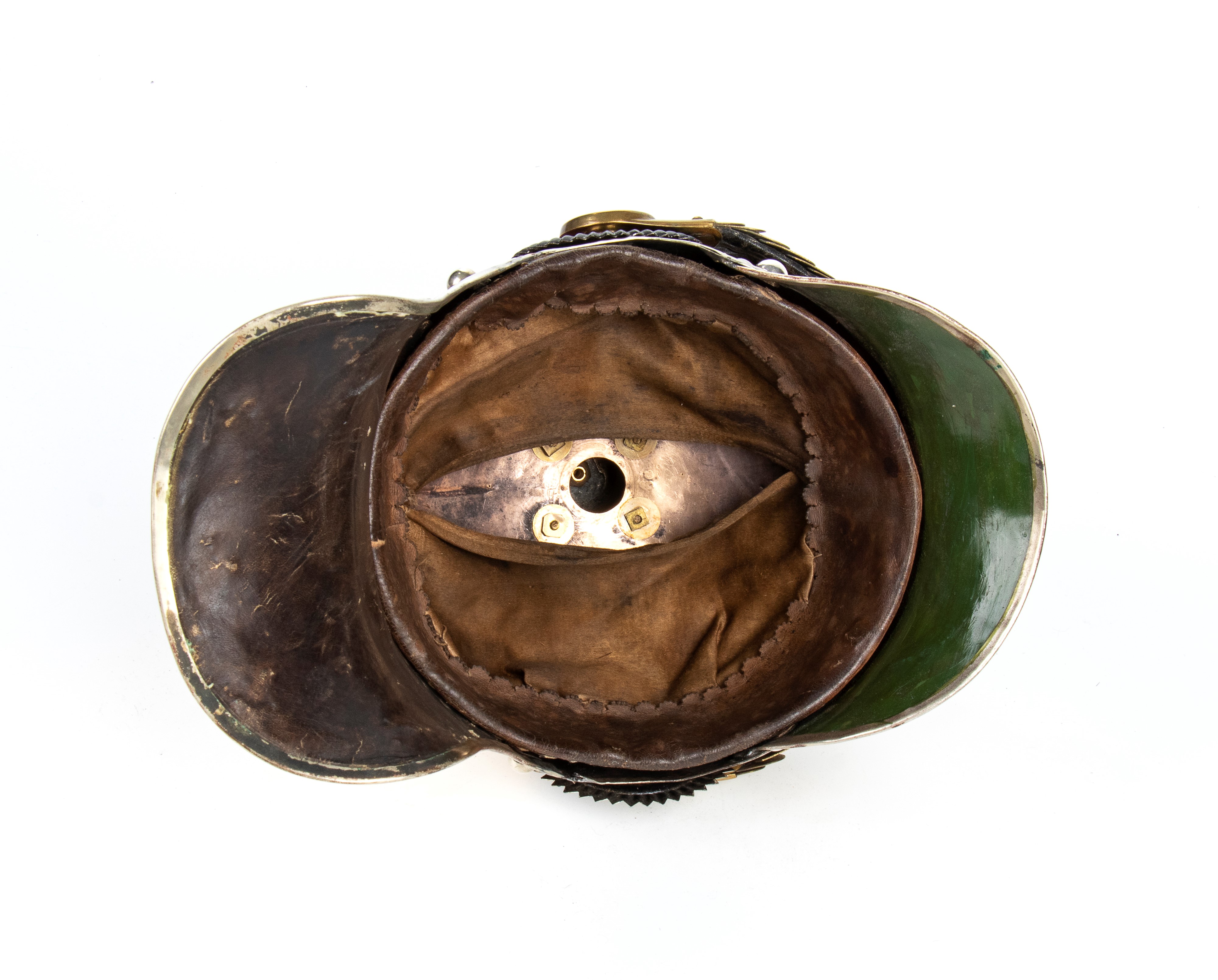 Sassonia, elmo Garde Reiter, con leone (copia)