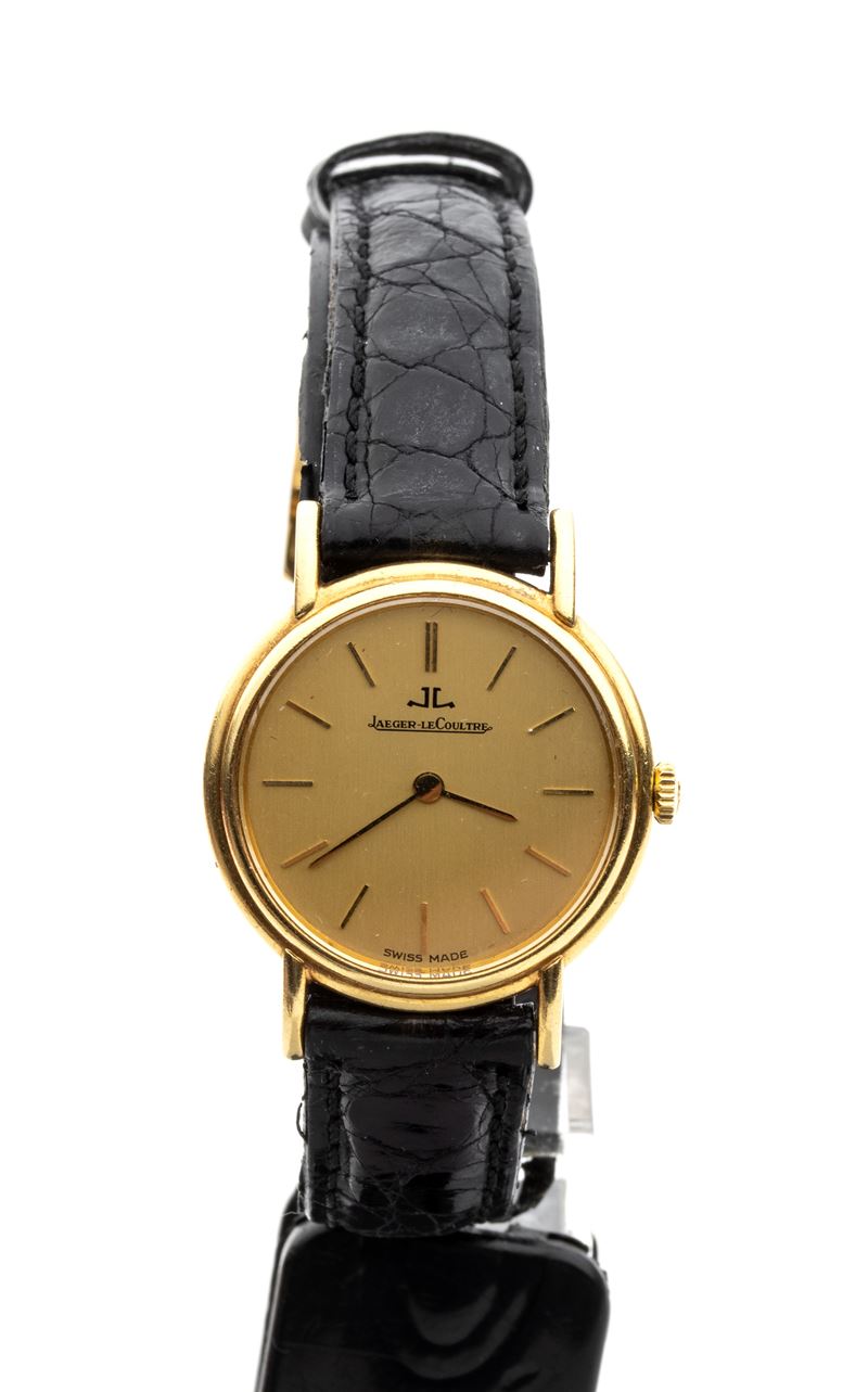 Jaeger Le-coultre - Jaeger-LeCoultre, Orologio Lady in oro con movimento meccanico manuale calibr...