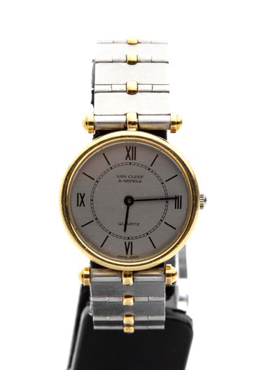 Orologio Lady in acciaio e oro con movimento al quarzo