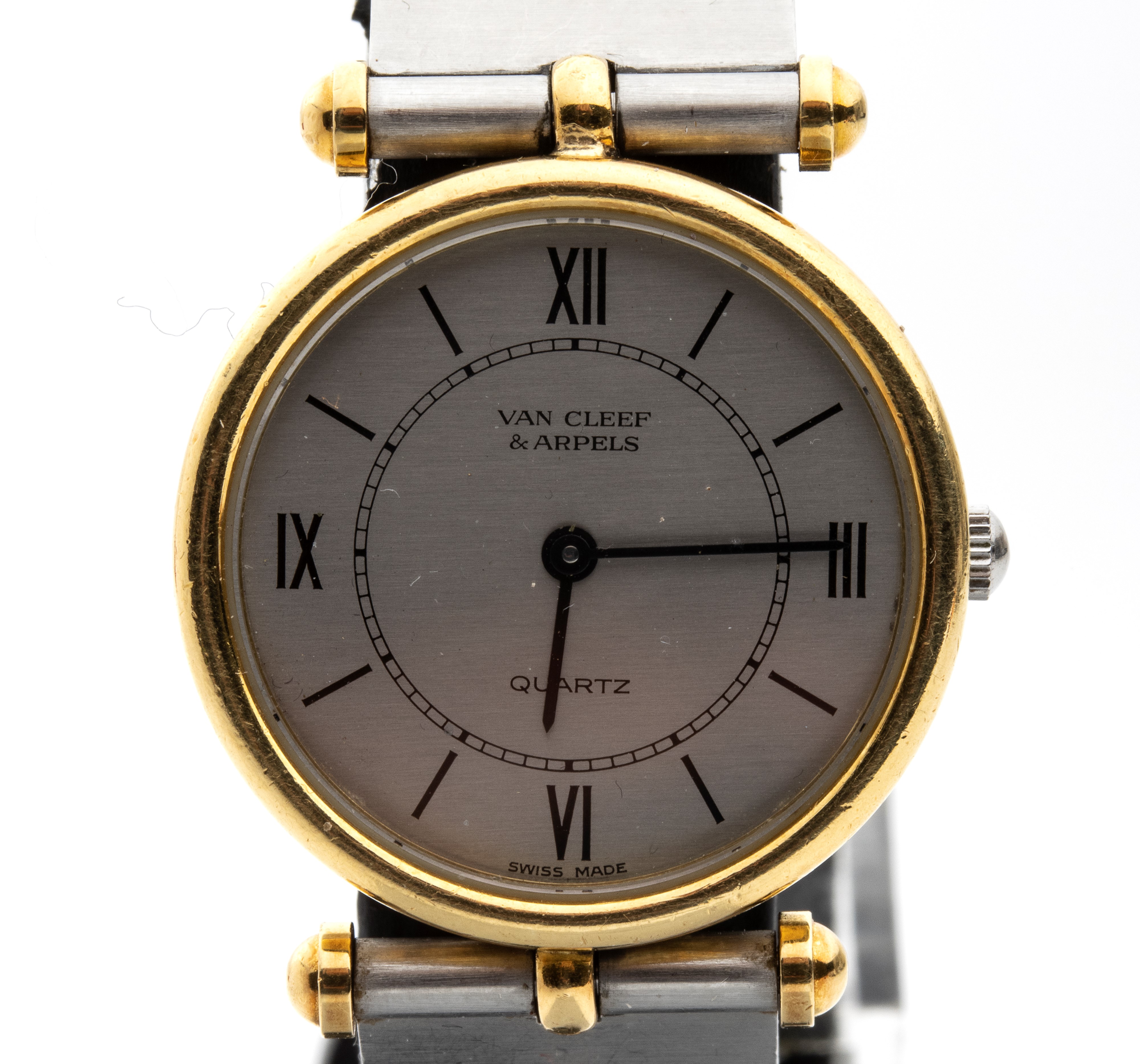 Van Cleef & Arpels - Orologio Lady in acciaio e oro con movimento al quarzo