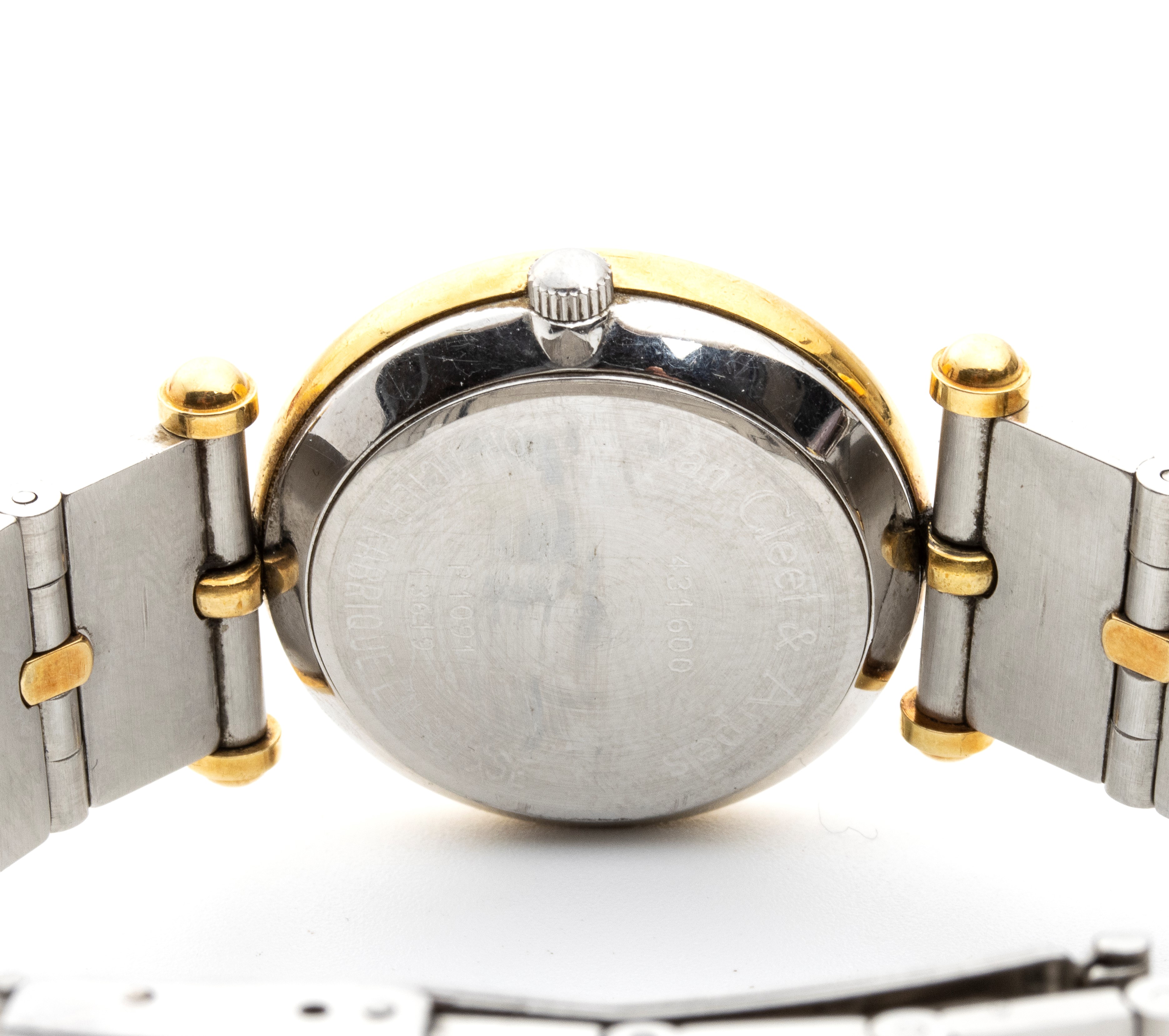 Van Cleef & Arpels - Orologio Lady in acciaio e oro con movimento al quarzo