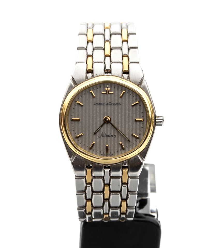 Jaeger Le-coultre - Jaeger-LeCoultre, Orologio Lady Albatros con cassa e bracciale in acciaio e o...