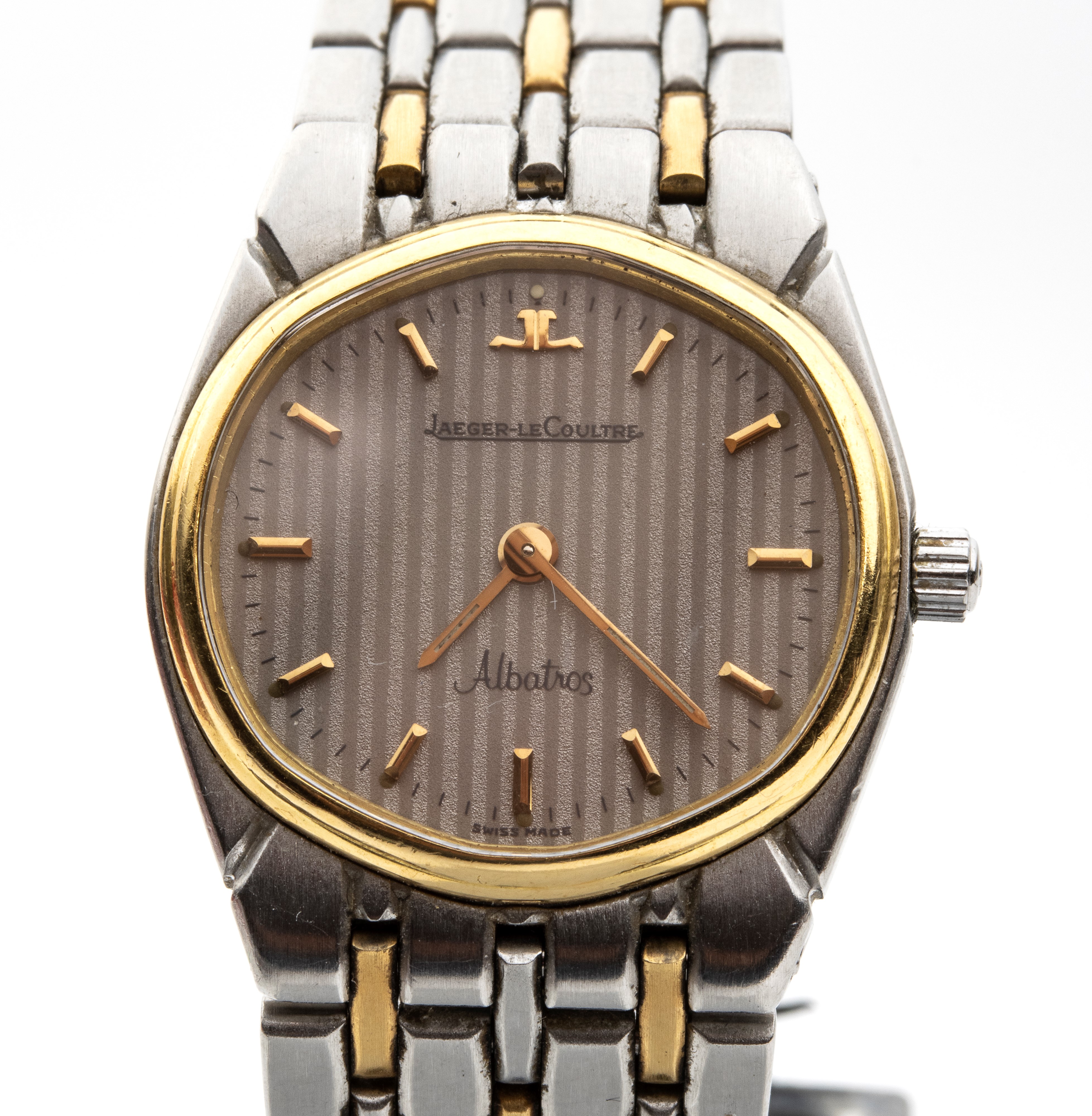 Jaeger Le-coultre - Jaeger-LeCoultre, Orologio Lady Albatros con cassa e bracciale in acciaio e o...