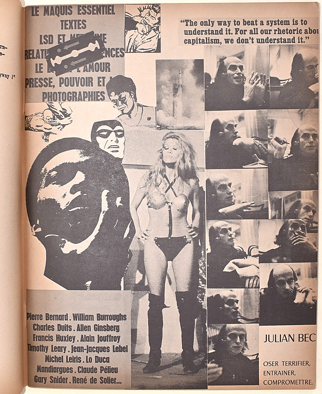 3 volumi in inglese di Ferlinghetti Lawrence con firma autografa