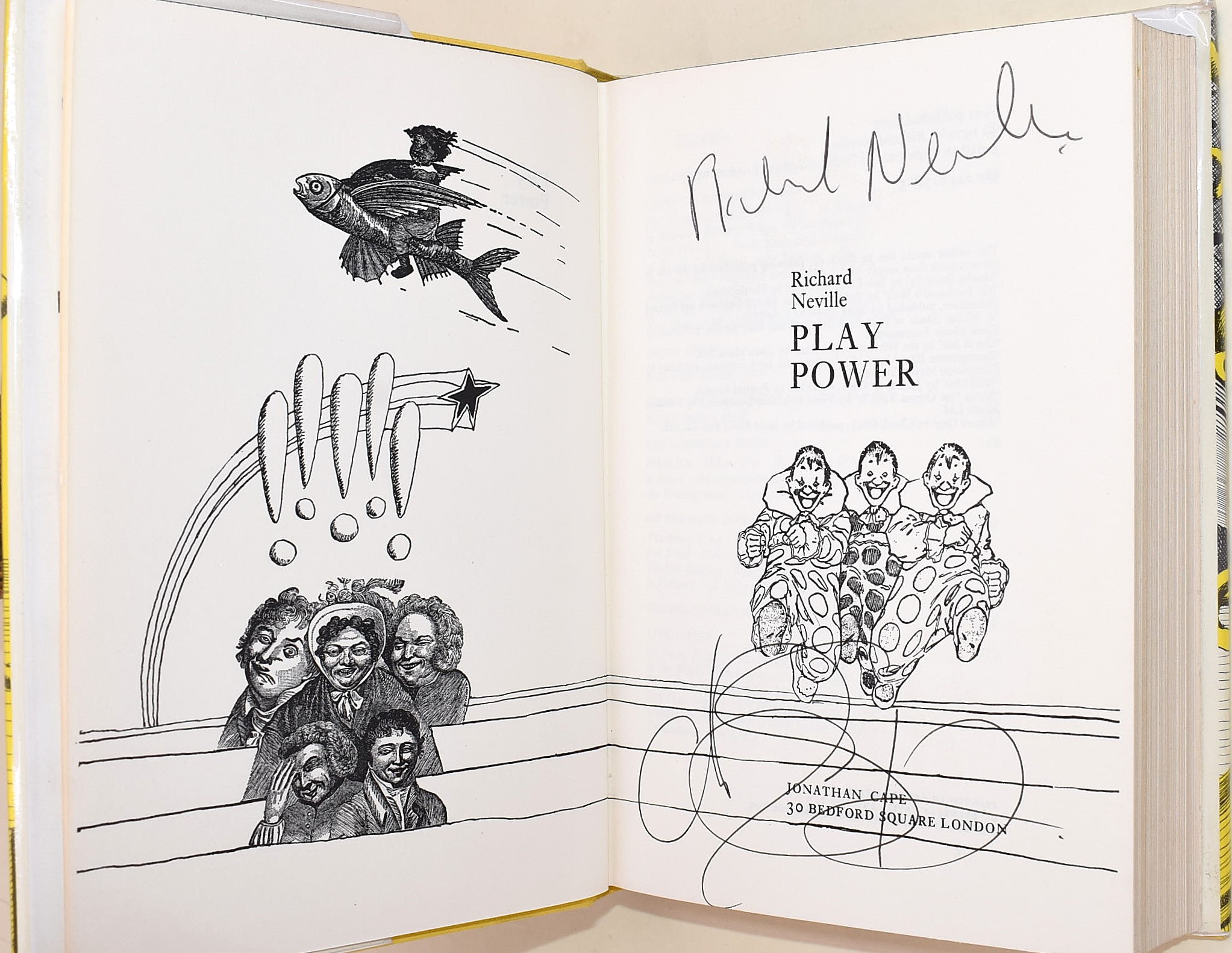 2 prime edizioni autografate da Richard Neville