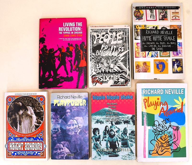 7 volumi di Neville Richard in inglese con firma autografa