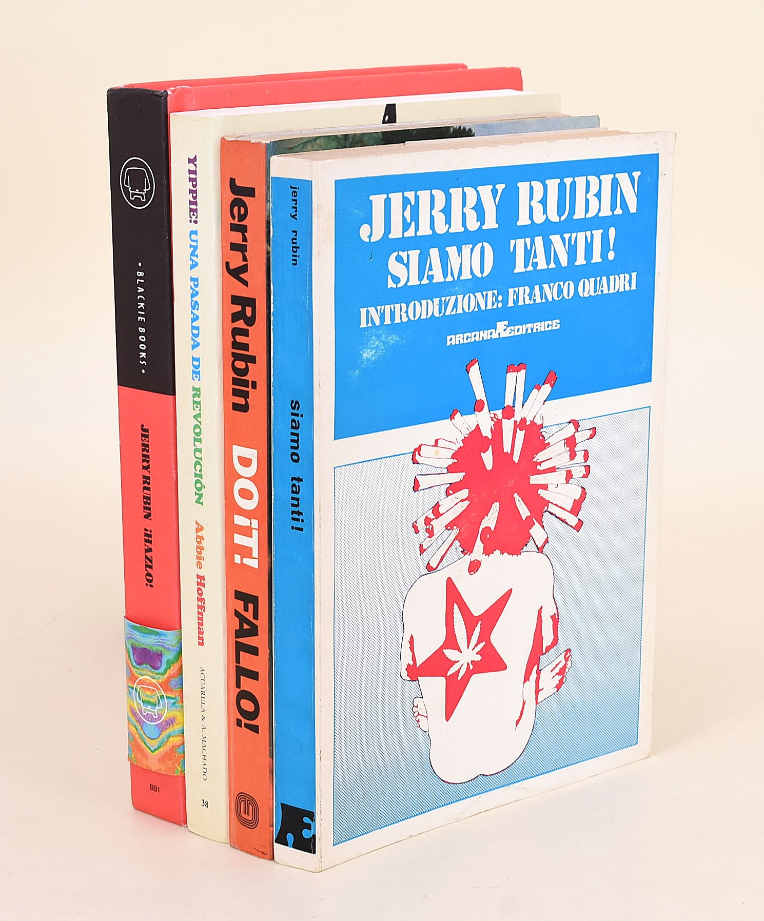 4 volumi di Rubin Jerry in italiano e in spagnolo