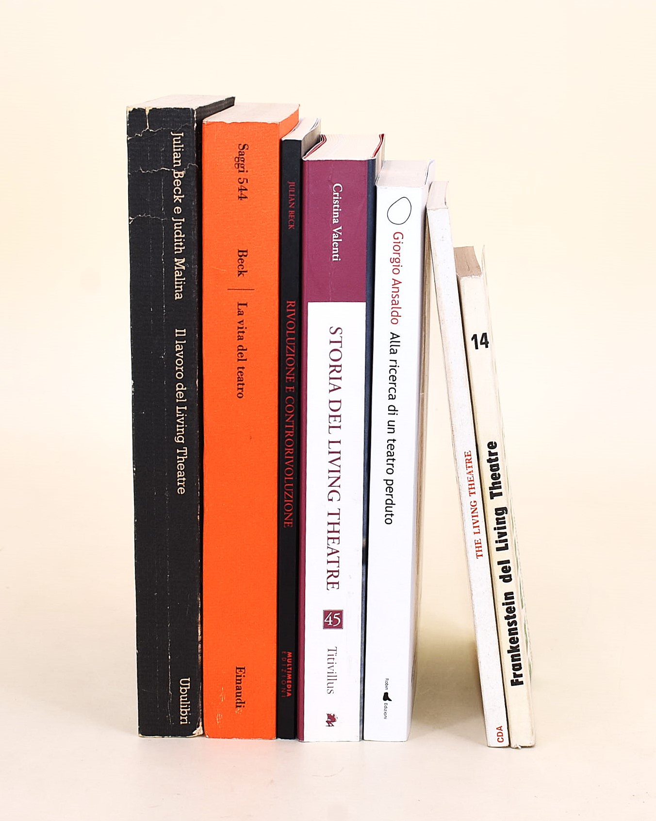 7 volumi di Living Theatre e Beck