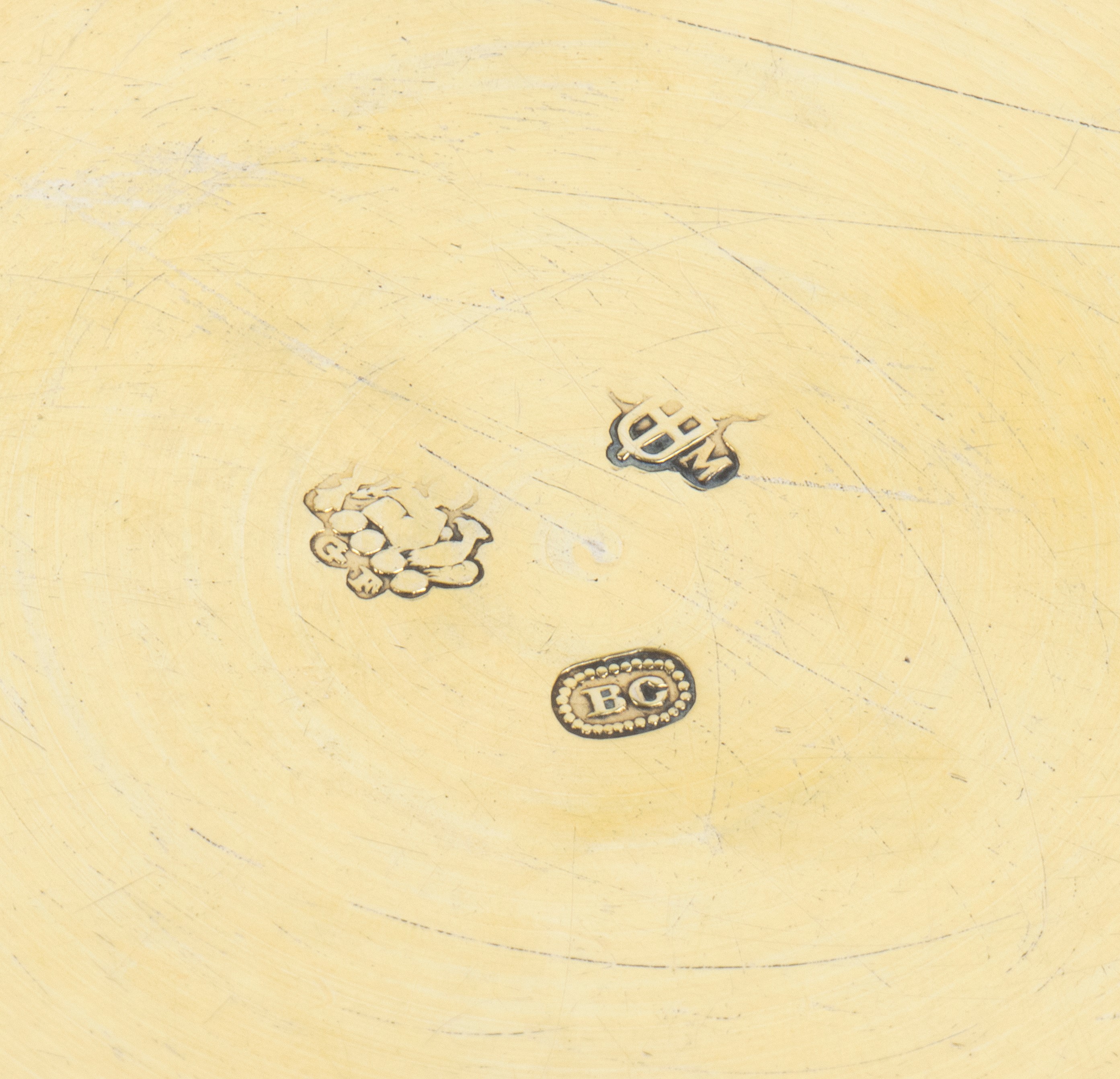 Quattro scatole italiane in argento