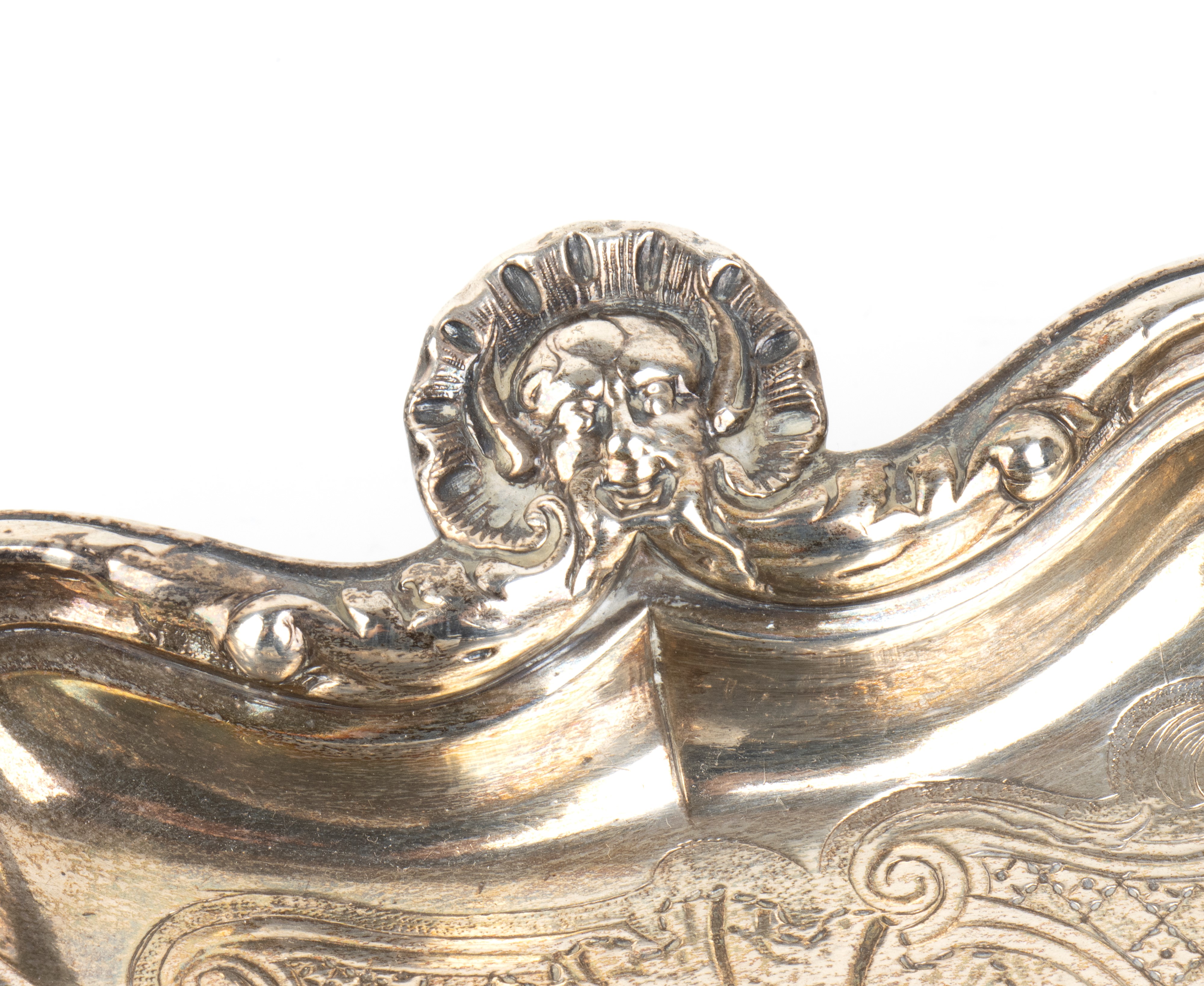 Salver georgiano inglese in argento