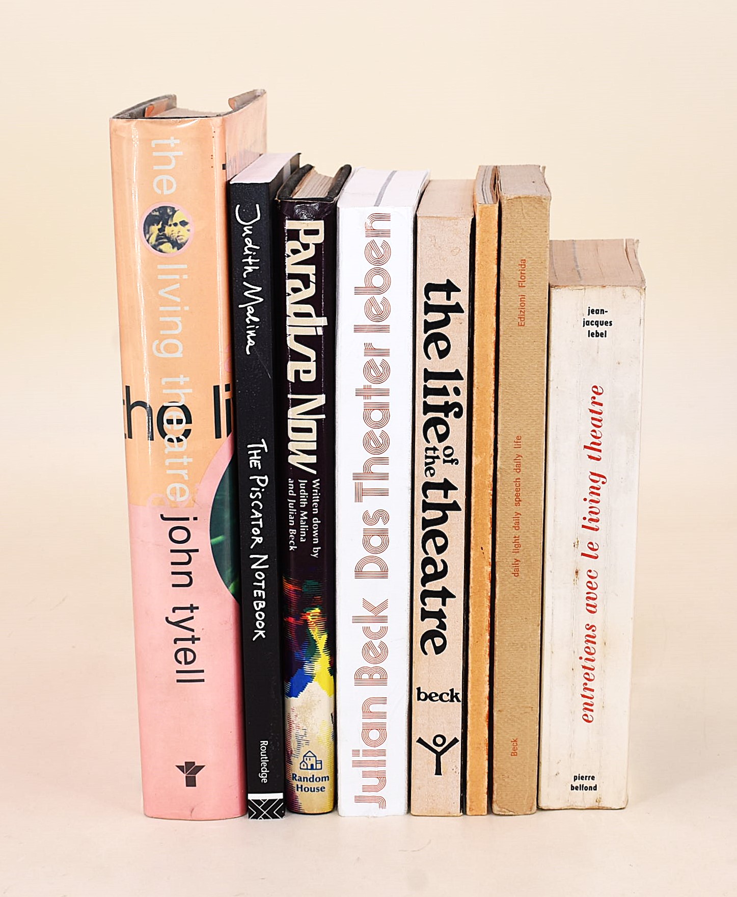 8 volumi di Julian Beck e Living Theatre