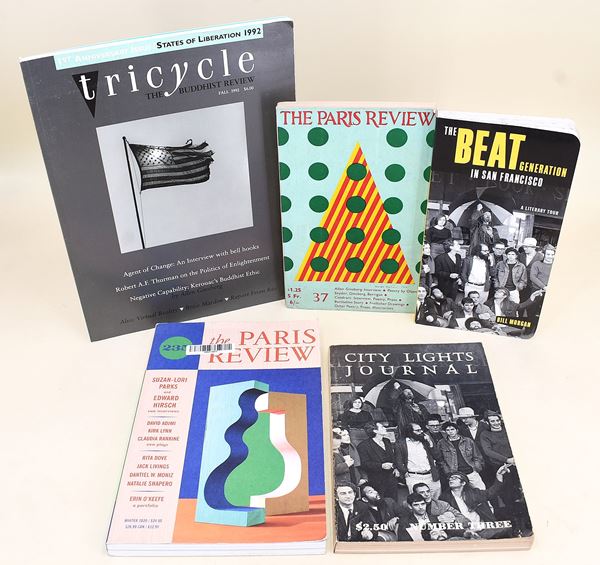 5 volumi di riviste e di Beat Generation