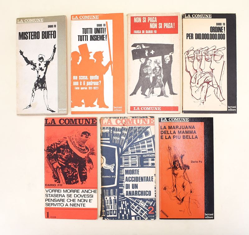 7 volumi di Dario Fo