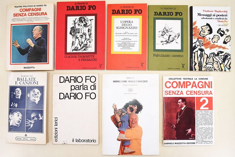 9 volumi di Dario Fo