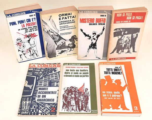 7 volumi di Dario Fo