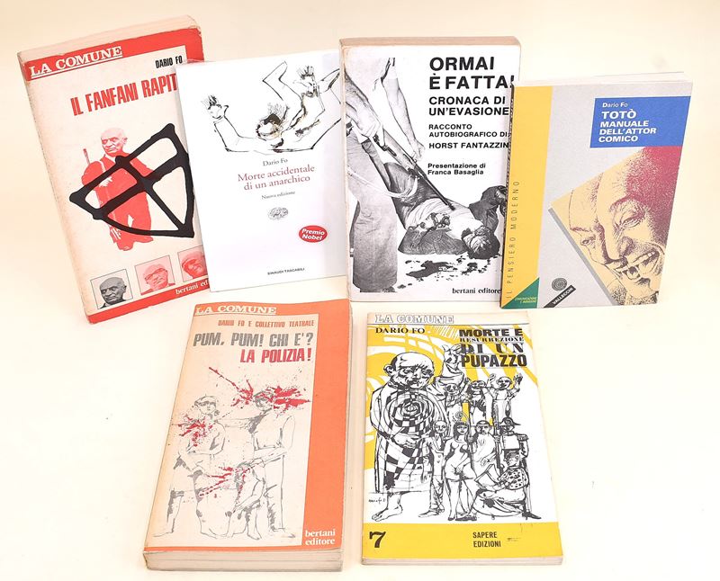 6 volumi di Dario Fo