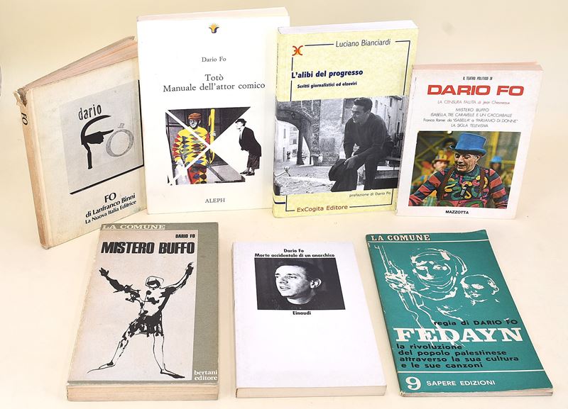7 volumi di Dario Fo