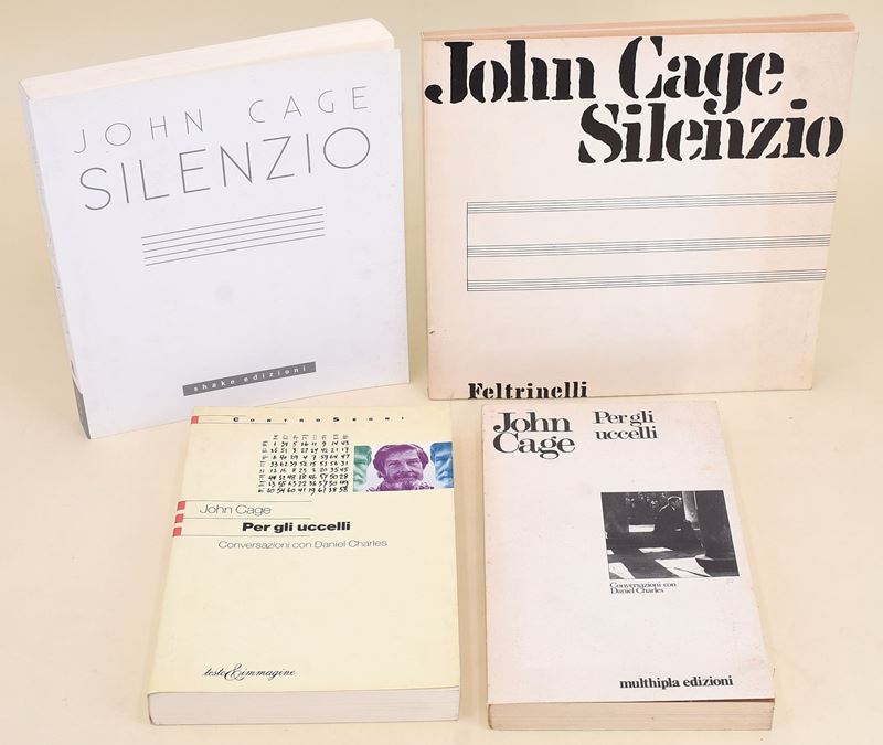 4 volumi di John Cage