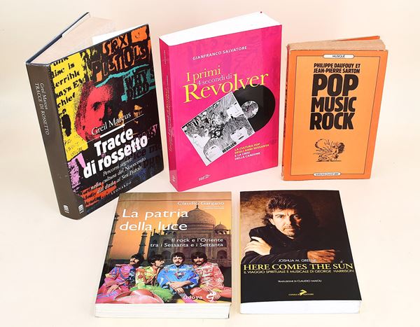5 volumi su musica rock e cultura pop
