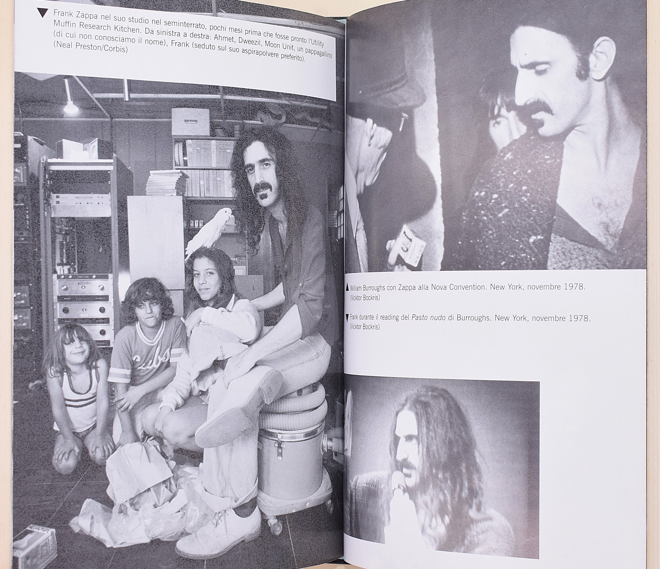 8 volumi su Frank Zappa