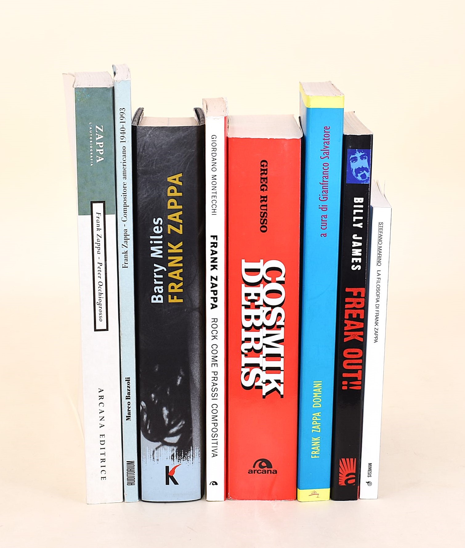 8 volumi su Frank Zappa