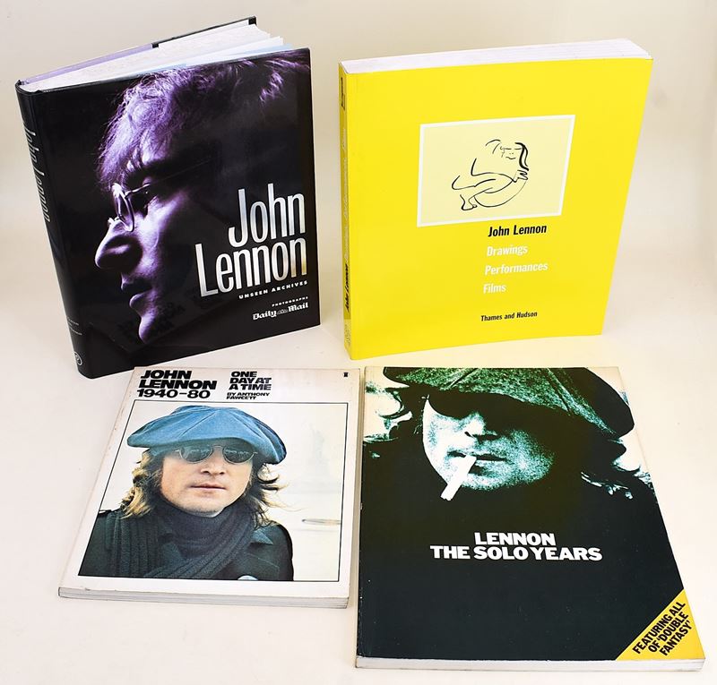 4 volumi in 4° e in inglese su John Lennon