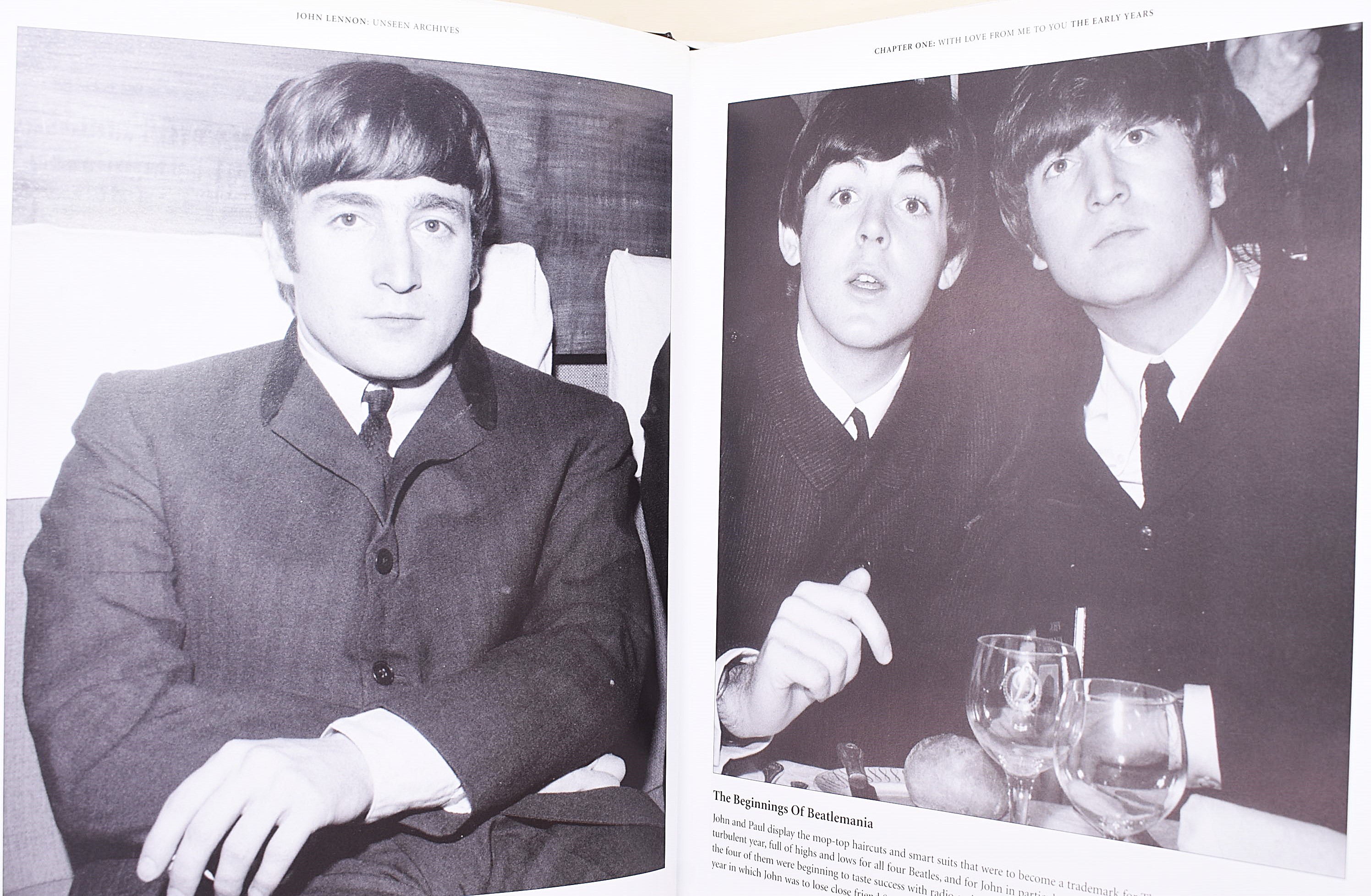 4 volumi in 4° e in inglese su John Lennon