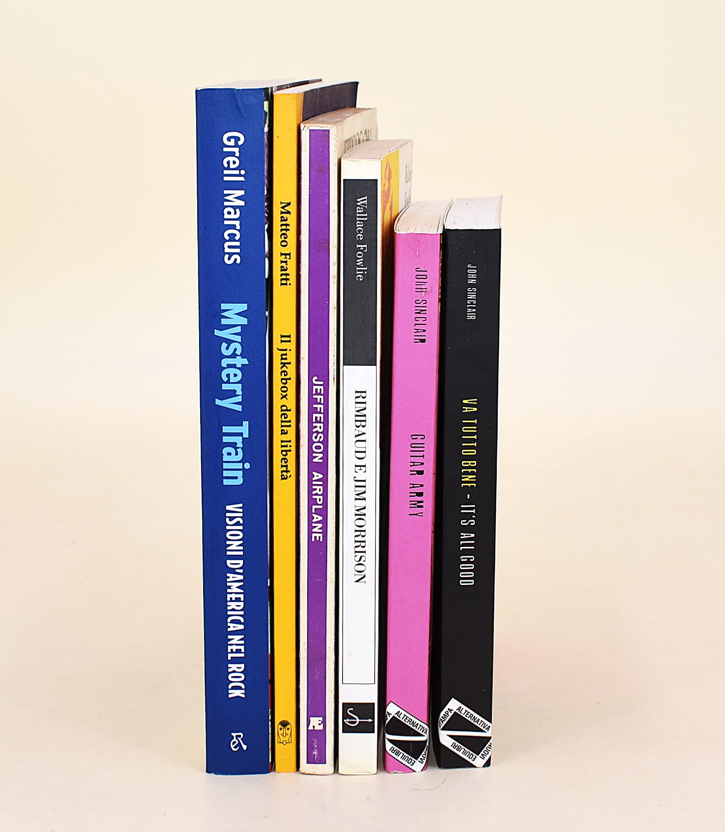 6 volumi sulla musica americana e sulla controcultura