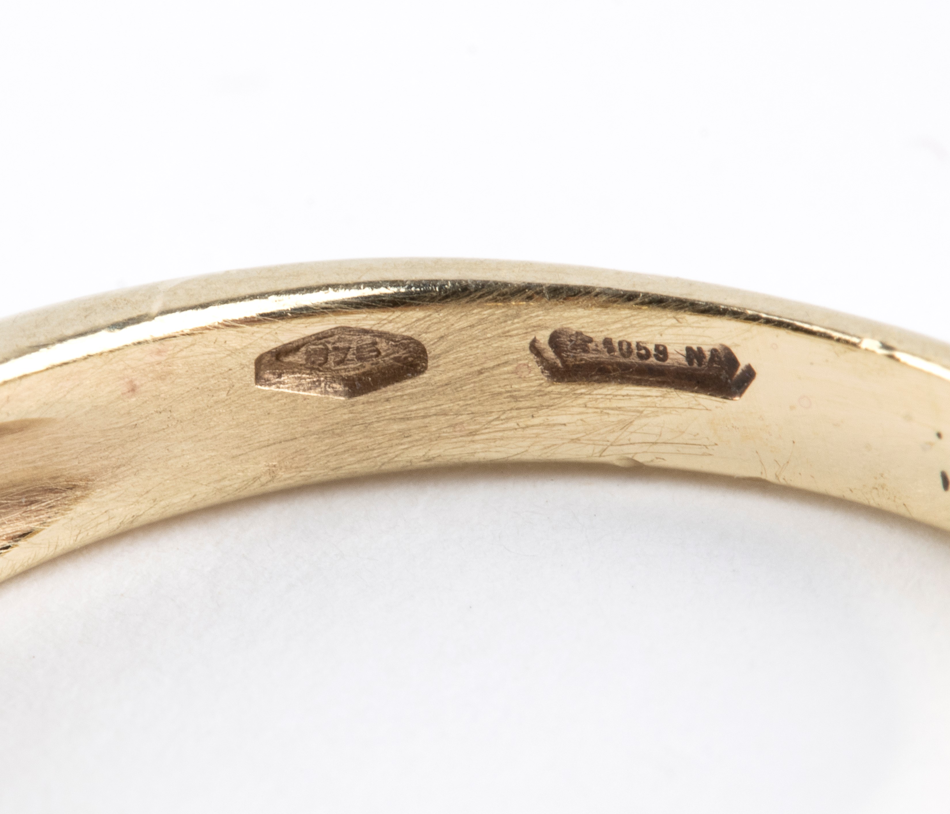 Chantecler - Anello in oro giallo 14k con pendente a forma di campanella