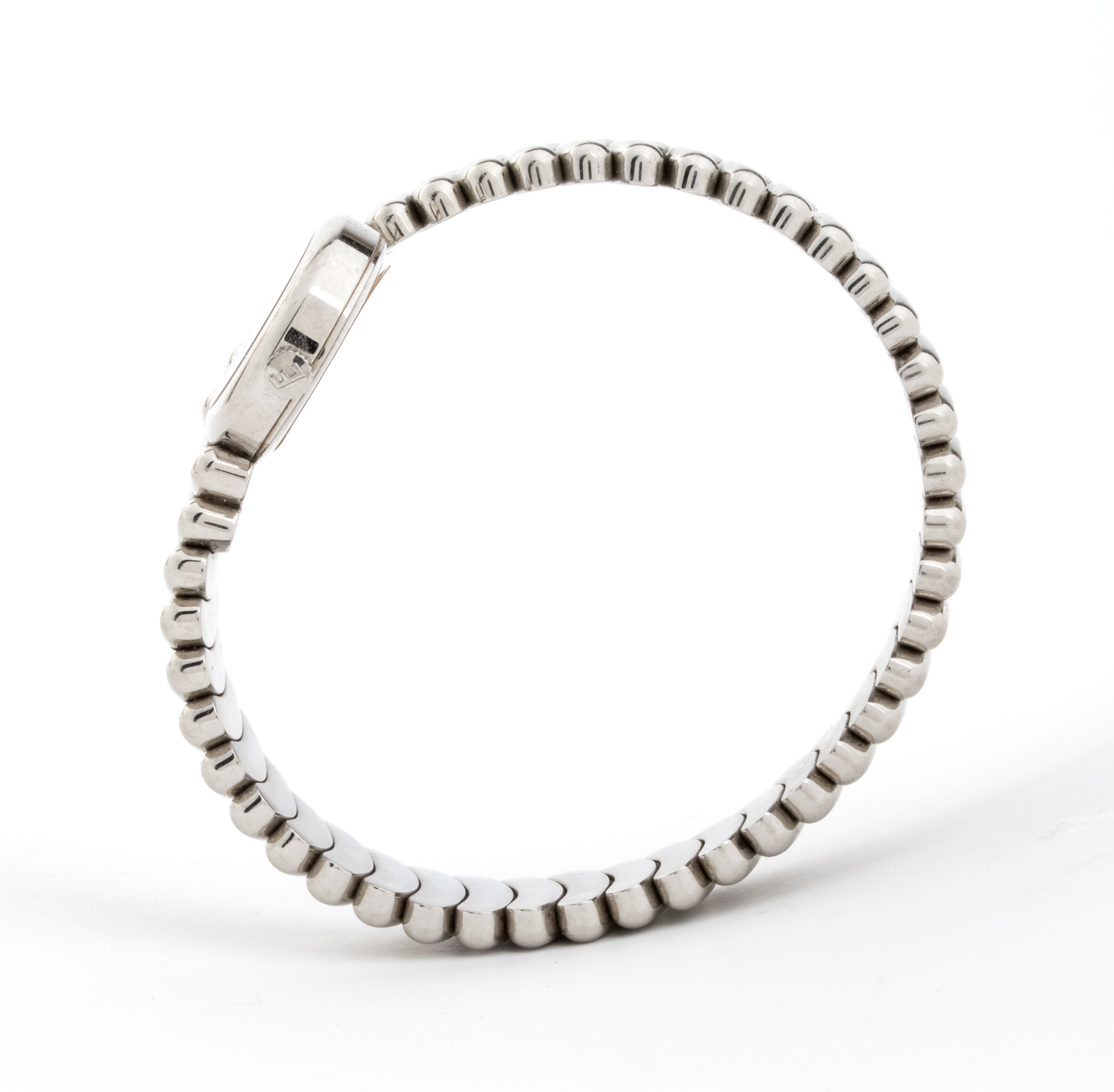 Eberhard - Orologio Lady con cassa in acciaio e bracciale elastico integrato