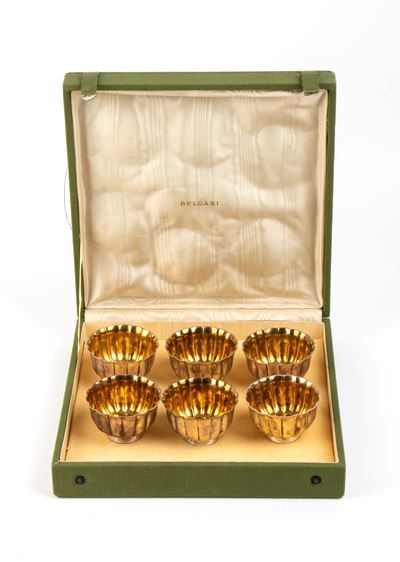 Set di 6 ciotoline in argento 925/1000 venneil con scatola originale
