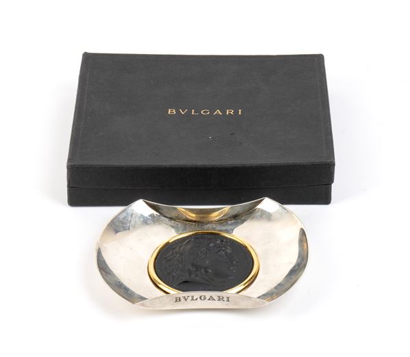 BULGARI - Posacenere in argento