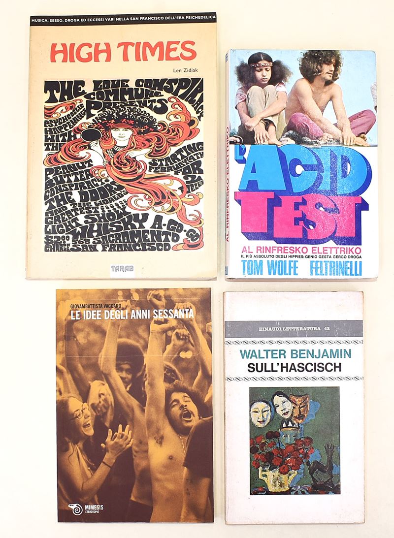 4 volumi su psichedelia, controcultura e droghe