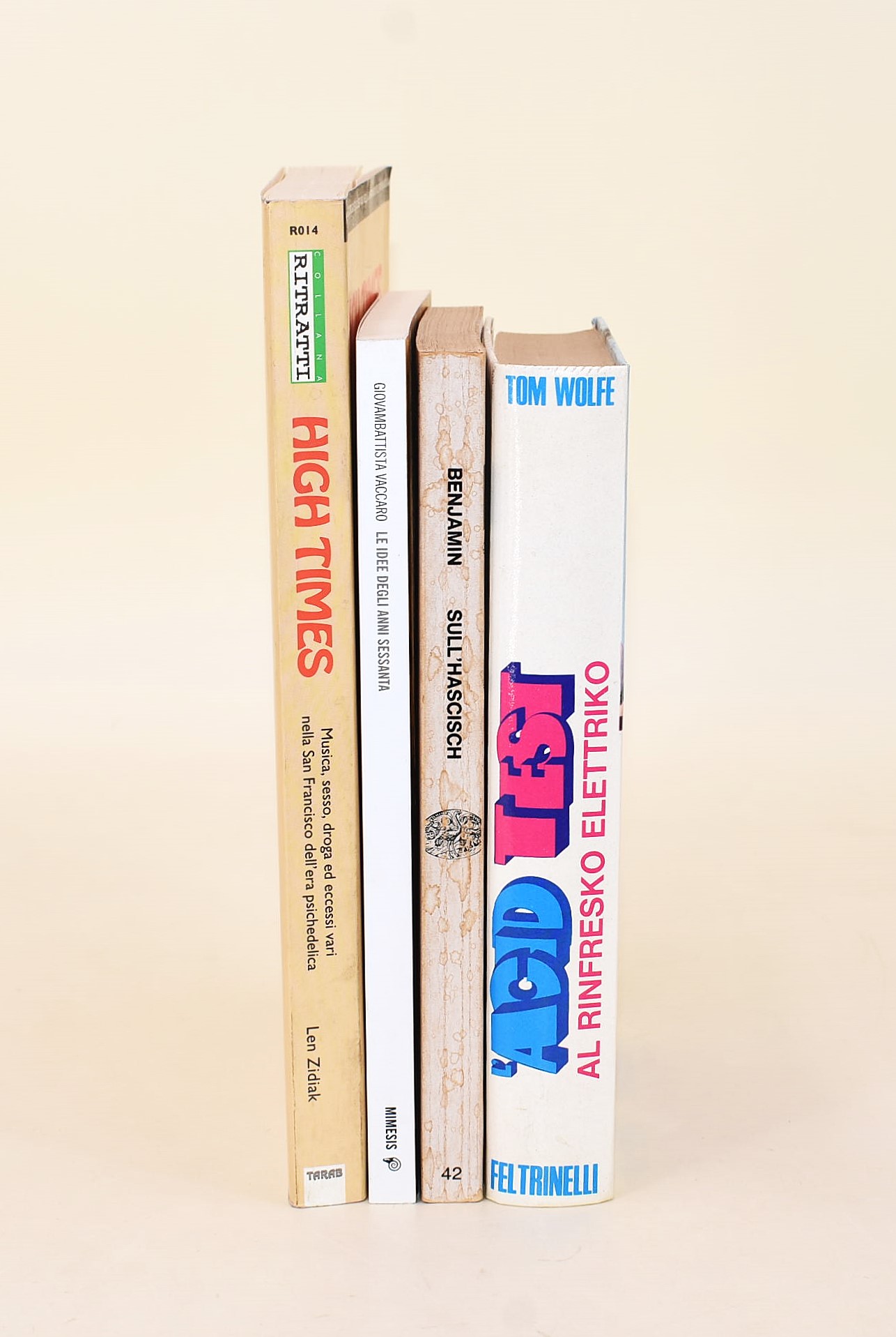 4 volumi su psichedelia, controcultura e droghe