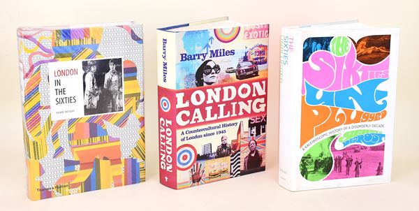 3 volumi sulla storia della cultura e della musica anglosassone negli anni '60