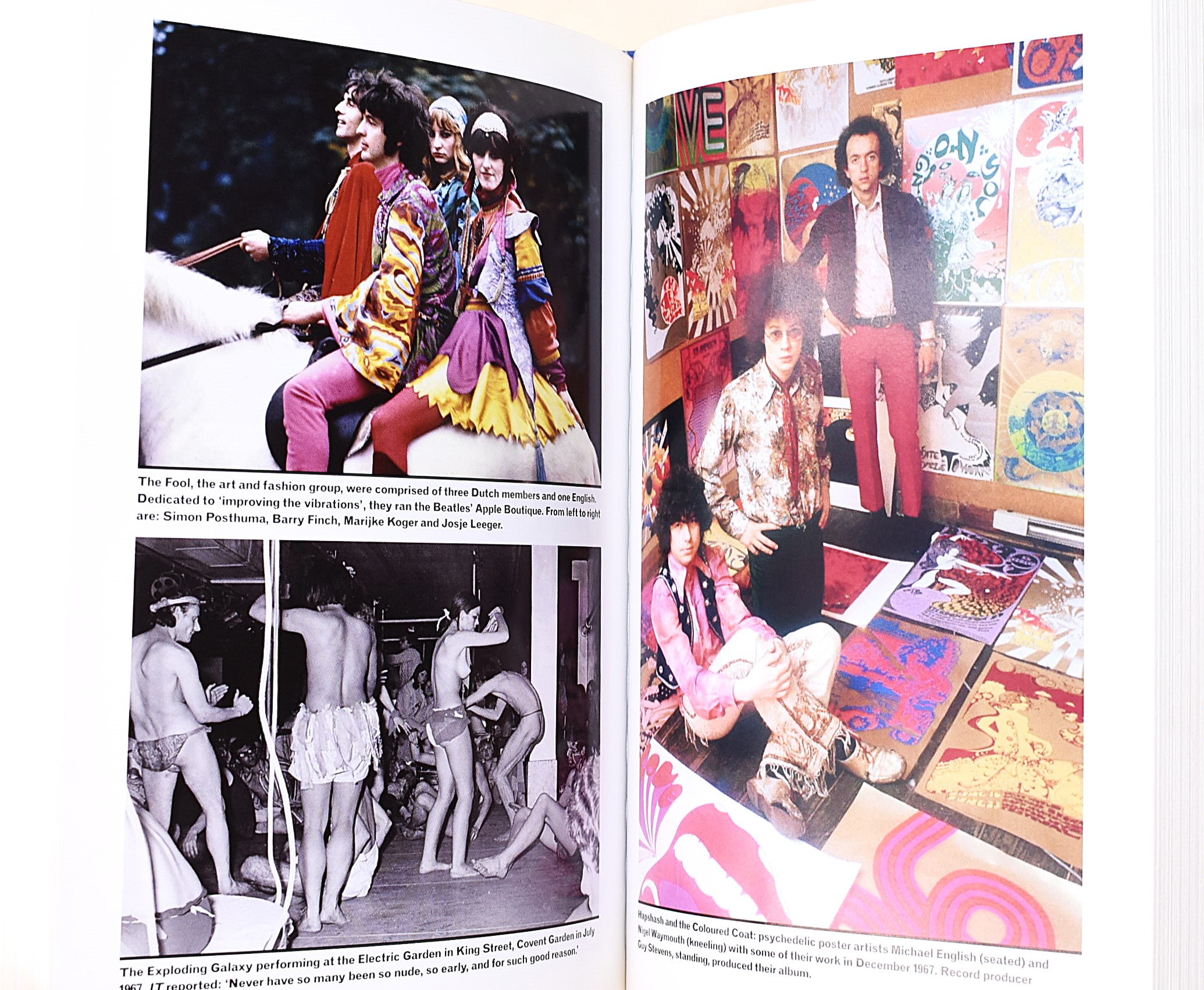 3 volumi sulla storia della cultura e della musica anglosassone negli anni '60