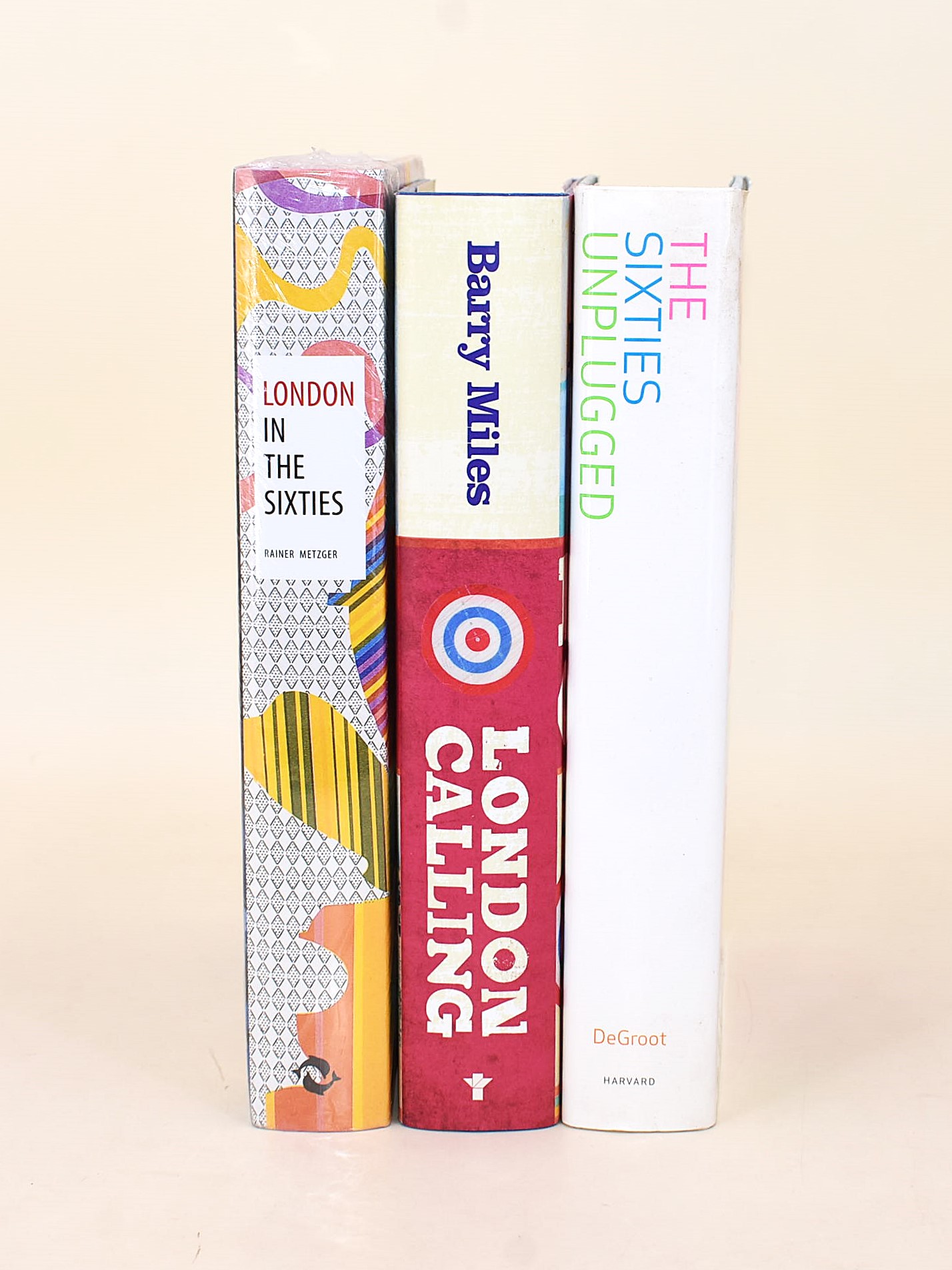 3 volumi sulla storia della cultura e della musica anglosassone negli anni '60