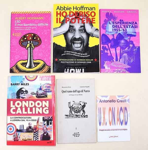 6 volumi su controcultura, psichedelia e droghe