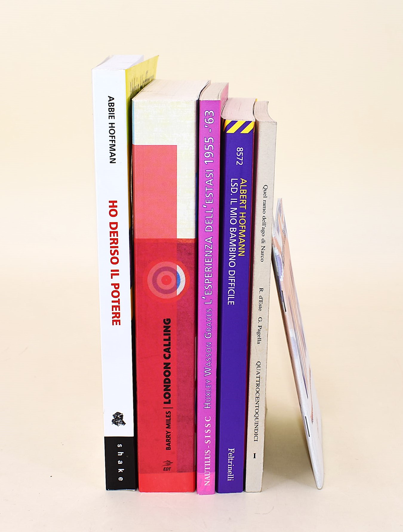 6 volumi su controcultura, psichedelia e droghe