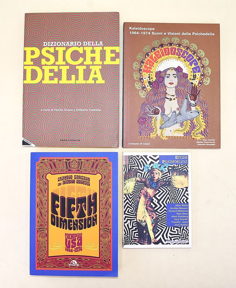 4 volumi sulla Psichedelia
