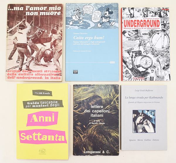 6 volumi sull'Underground e sulla Controcultura