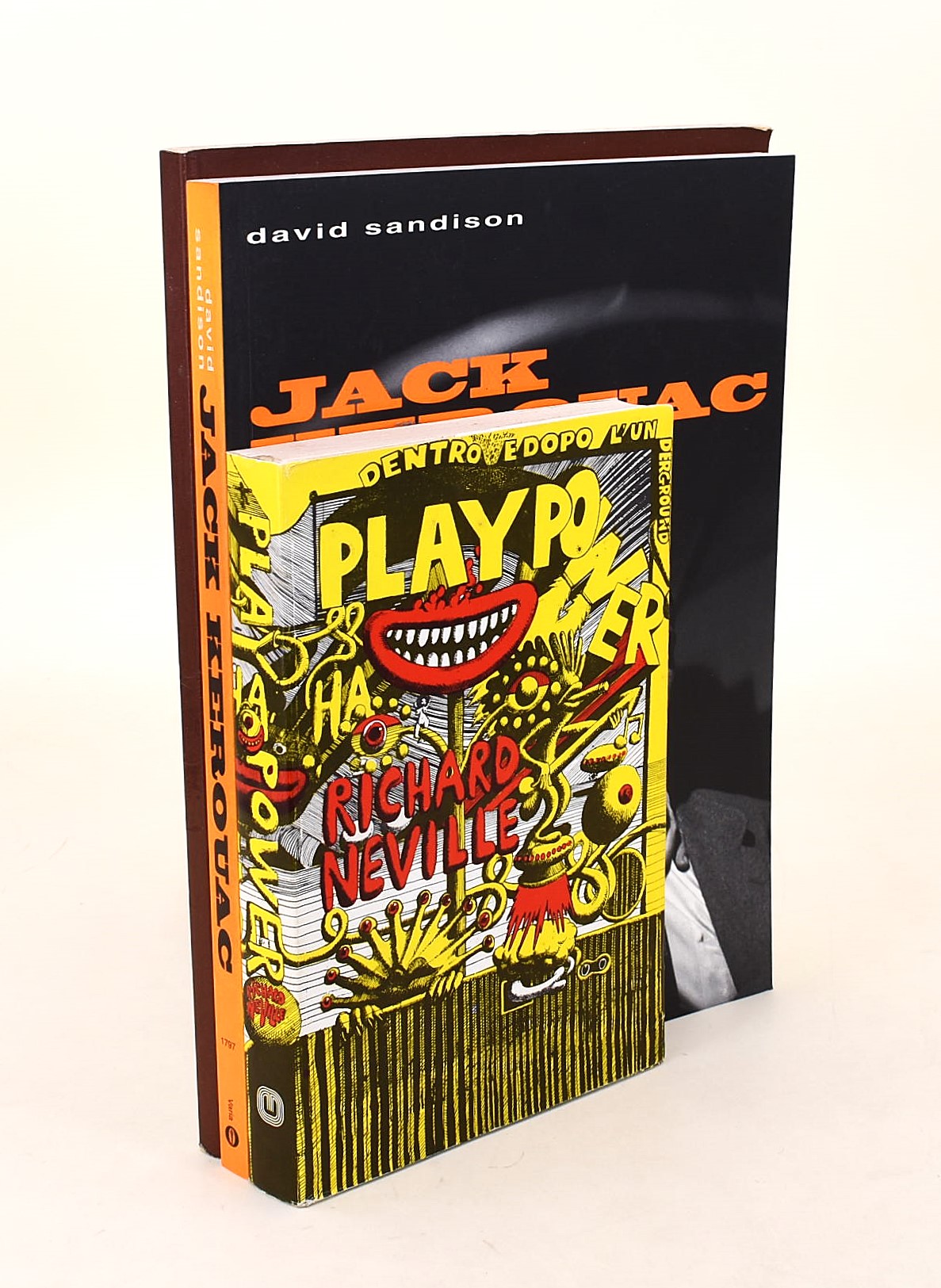 Neville, Play Power; Pivano, C'era una volta un beat; Sandison, Jack Kerouac - Edizioni illustrat...