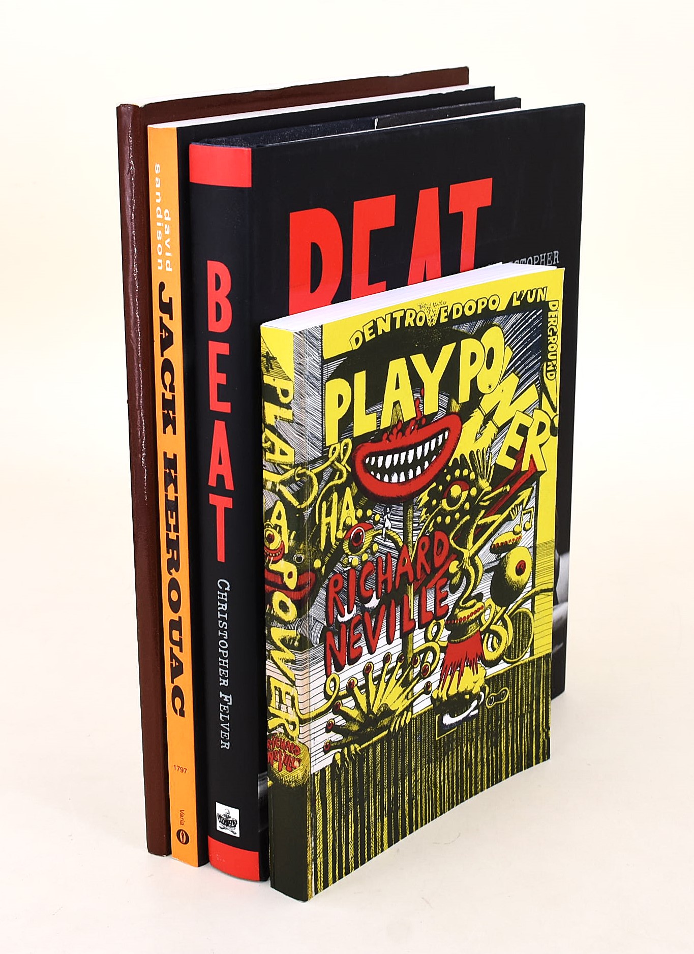 Neville, Play Power; Pivano, C'era una volta un beat; Sandison, Jack Kerouac; Felver, Beat