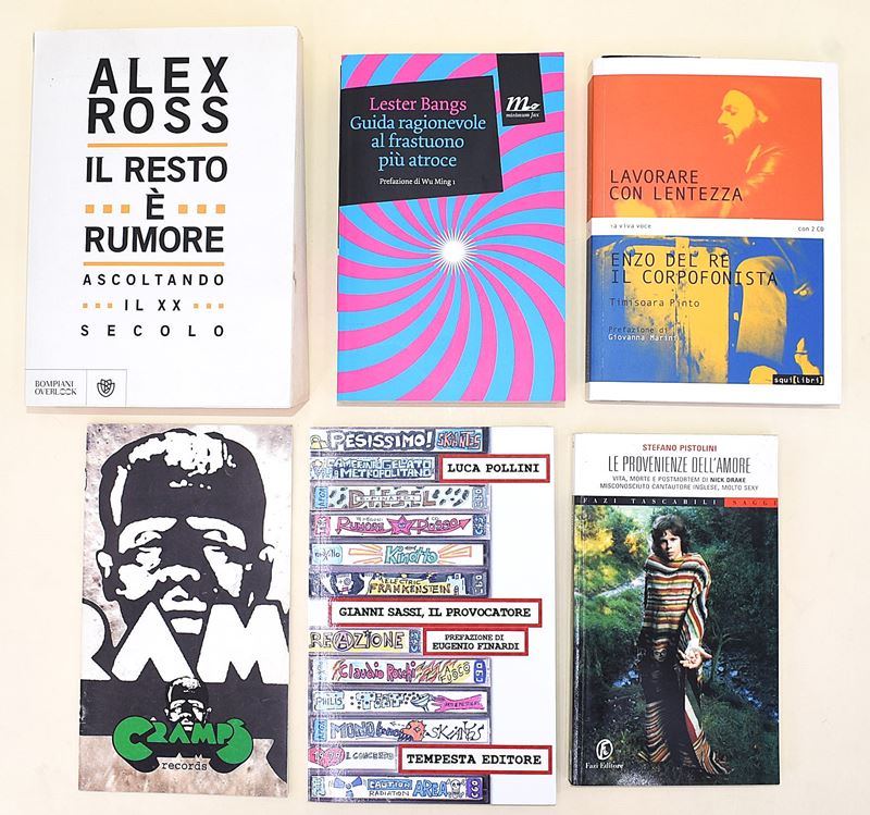 Bangs, Guida ragionevole al frastuono più atroce; Cramps, Opuscolo; Pistolini, Le provenienze del...