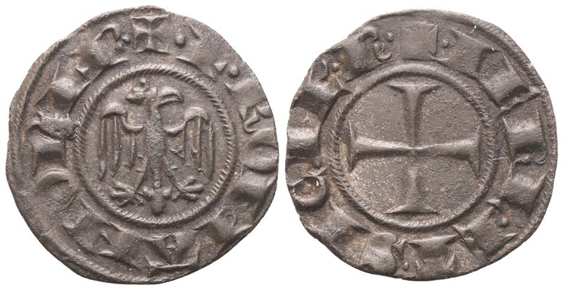 MESSINA. Federico II (1197-1250). Denaro; Mi (0,75 g; 15,5 mm)